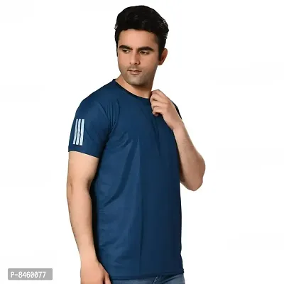 Stylish Fancy Polyester T-Shirts For Men-thumb4