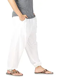 Whitewhale Men's Straight Fit Joggers (WHITEWHALE-INDIA-070_White_Free Size)-thumb2