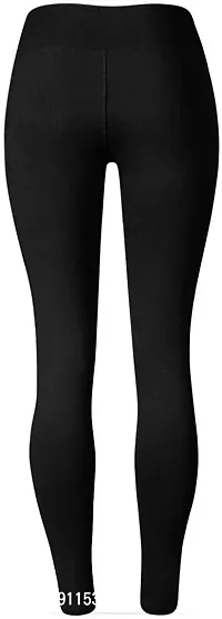 Buy Fashion Passion India Women's High Waisted Rayon Lycra Leggings Super  Soft Full Length Opaque Slim Black Online In India At Discounted Prices