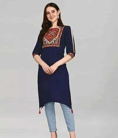 Elegant Rayon Kurta For Women