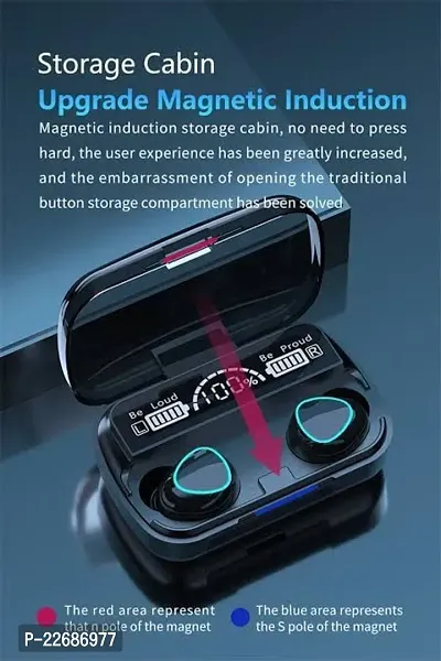 M10 TWS Wireless Earphone Touch Bluetooth Earplugs in The Ear Stereo Sport Headsets-thumb3