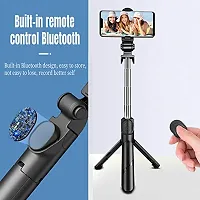 XANK XT-02 Wireless Mini Live Broadcast Extendable Bluetooth Selfie Stick Cum Tripod-thumb2