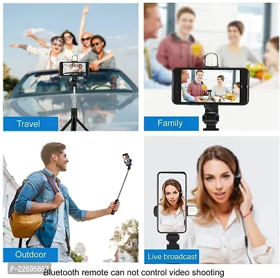 R1s Bluetooth Selfie Sticks with Remote  3-in-1 Multifunctional Selfie Stick Tripod Stand-thumb4