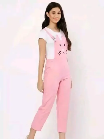 Stylist Polycotton Solid Jumpsuits For Women