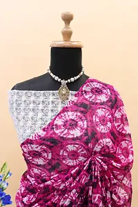 Elegant Chiffon Saree with Blouse piece-thumb2