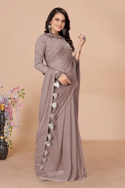 Hot Selling Georgette Saree with Blouse piece 