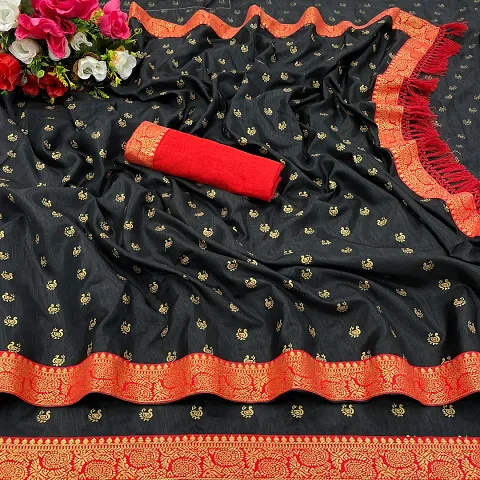 Classic Silk Saree with Blouse piece