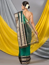 Designer Organza Saree With Blouse Piece For Women-thumb2