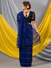 Designer Georgette Saree With Blouse Piece For Women-thumb2