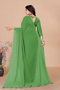 Daily Wear Georgette Saree with Blouse piece-thumb1