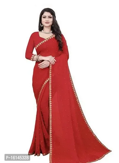 Daily Wear Lycra Saree with Blouse piece