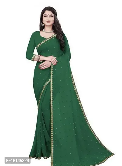 Daily Wear Lycra Saree with Blouse piece
