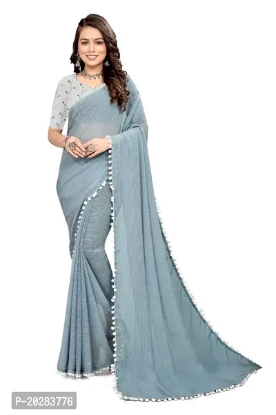 Daily Wear Georgette Saree with Blouse piece-thumb0