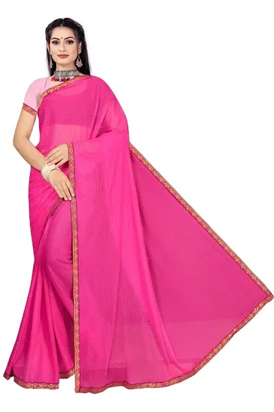 Trendy Lycra Embellished Sarees For Women