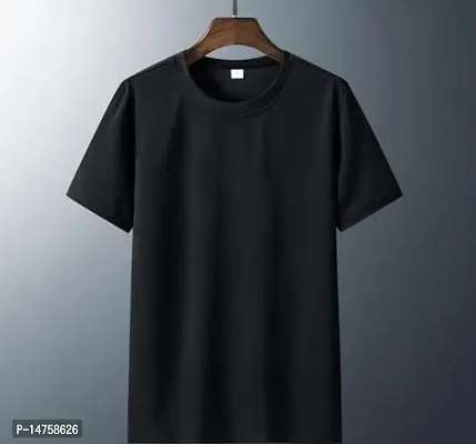 Stylish Men Lycra Round Neck T-Shirt-thumb0