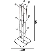 Modern Steel Multi Use Kitchen Rack and Holder, Combo-thumb4