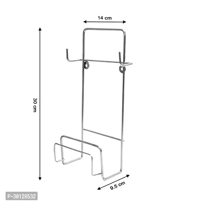 Modern Steel Multi Use Kitchen Rack and Holder-thumb2