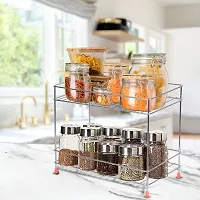 Modern Steel Multi Use Kitchen Rack and Holder, Combo-thumb1