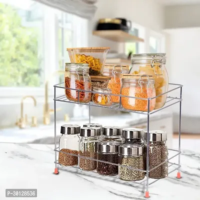 Modern Steel Multi Use Kitchen Rack and Holder, Combo-thumb2