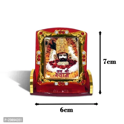 Stylewell Lord Khatu Shyam Baba/barbarik Arylic God Idol,car Dashboard/office Desk/table-thumb2