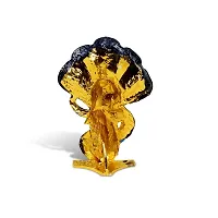 Stylewell Lord Kahna | Krishn | Sheshnaag Krishna Idol (St-1092) Multicolor Metal God Stand Statue for Home/ Mandir/office Table Decor /Car Dashboard Murti Showpiece-thumb3