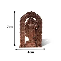 Stylewell Copper Ram Lalla Idol Ayodhya Plastic Murti Statue God Stand Car Dashboard/divine Gifts-thumb2