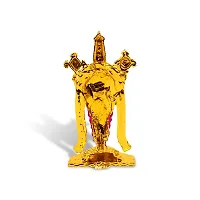 Stylewell Lord Venkateswara | Tirupati Balaji Idol (Krisnaya Balaji St-2182) Black Color Metal God Stand Statue for Home/ Mandir/office Table Decor /Car Dashboard Murti Showpiece-thumb3