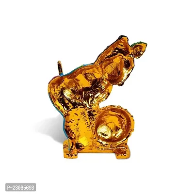 Stylewell Bal Gopal Krishna with Makhan Mutki Idol (St-949) Multicolor Metal God Stand Statue for Home/ Mandir/office Table Decor /Car Dashboard Murti Showpiece-thumb4