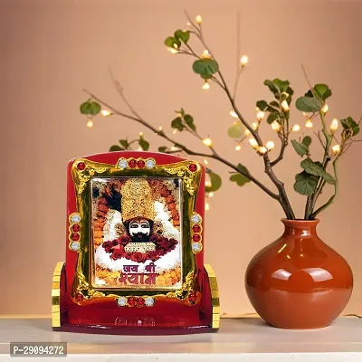 Stylewell Lord Khatu Shyam Baba/barbarik Arylic God Idol,car Dashboard/office Desk/table-thumb5