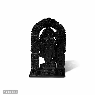 Stylewell Black Ram Lalla Idol Ayodhya Plastic Murti Statue God Stand Car Dashboard/divine Gifts-thumb0