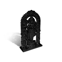 Stylewell Black Ram Lalla Idol Ayodhya Plastic Murti Statue God Stand Car Dashboard/divine Gifts-thumb1