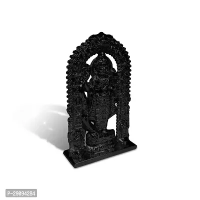 Stylewell Black Ram Lalla Idol Ayodhya Plastic Murti Statue God Stand Car Dashboard/divine Gifts-thumb2