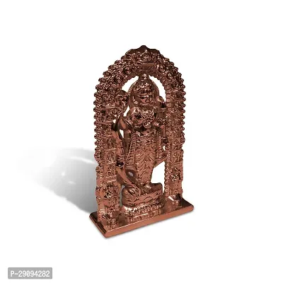 Stylewell Copper Ram Lalla Idol Ayodhya Plastic Murti Statue God Stand Car Dashboard/divine Gifts-thumb2