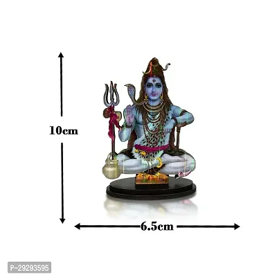 Stylewell Mdf Cutout Shiv/mahadev/bholebaba/mahakal 2d Wooden Sticker Statue God Stand-thumb3