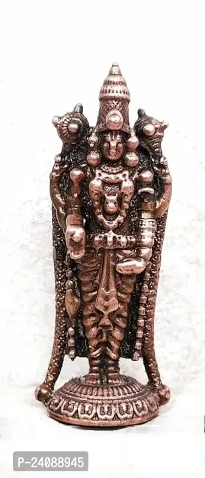 New ,2.5 Inches, Handmade Lord Venkateswara ,60 Grams , Patina Antique Finish , Pack Of 1 Piece