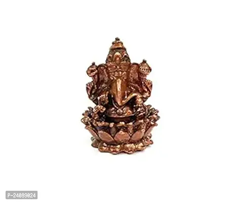 New ,1.7 Inches , Copper Handmade Ganesh,99 Grams , Patina Antique Finish, Pack Of 1 Piece