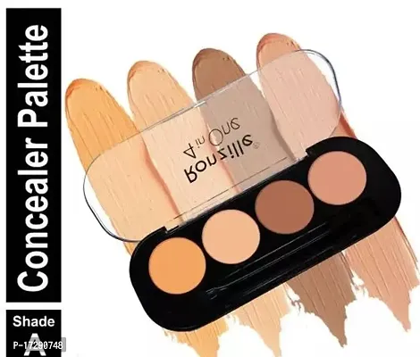 Ronzille 4 In One Professional Matte Finish Waterproof Contour Palette -A Concealer