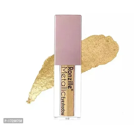 Ronzille Metallic Liquid Eyeshadow Golden Godess 3.25 Ml (Golden Godess)