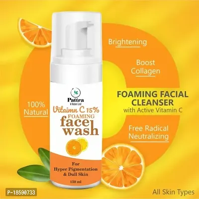 Pattra Vitamin C Foming Face Wash (150 Ml)