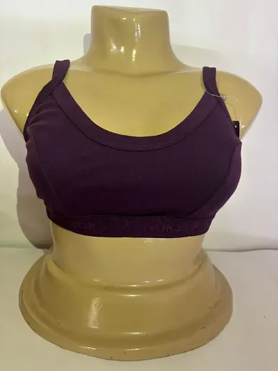 Women's Non-Padded Wire Free Sports Bra