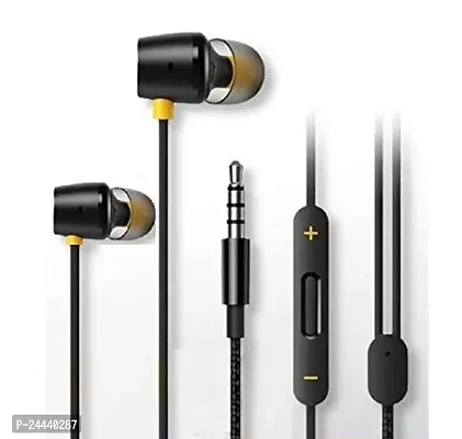 Wired in Ear Earphones with mic, Powerful bass and Clear Sound-thumb0