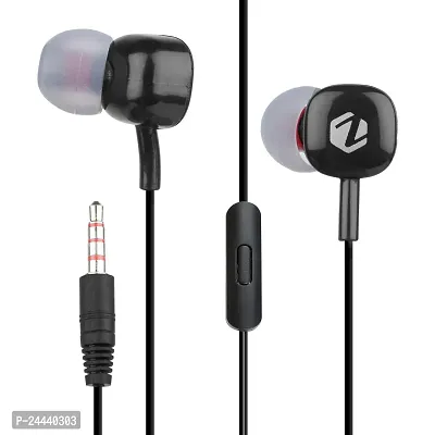 Wired in Ear Earphones with mic, Powerful bass and Clear Sound-thumb0