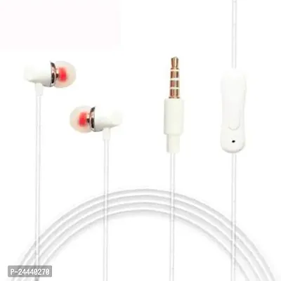 Wired in Ear Earphones with mic, Powerful bass and Clear Sound-thumb0