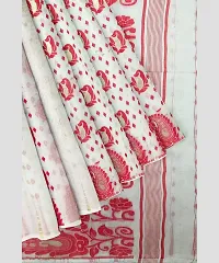 Stylish Art Silk Printed Saree with Blouse Piece-thumb1