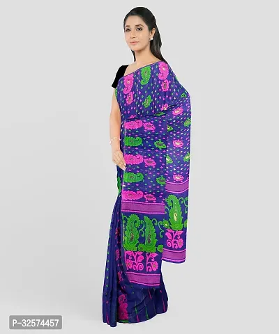 Stylish Printed Saree without Blouse piece-thumb4