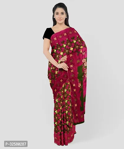 Stylish Printed Saree without Blouse piece-thumb0