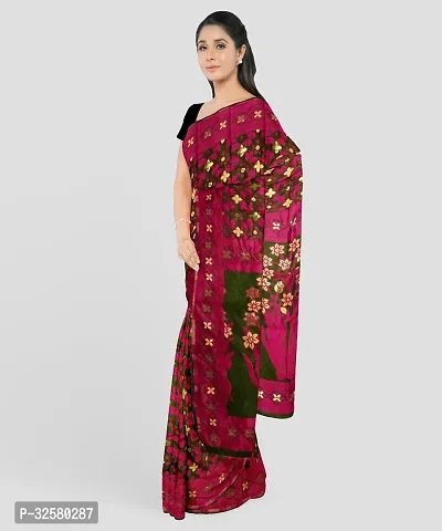 Stylish Printed Saree without Blouse piece-thumb4