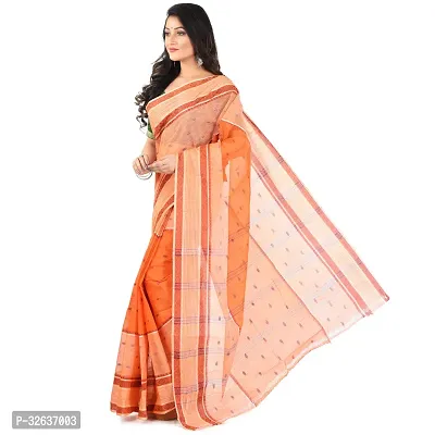 Classic fulia cotton tant saree without Blouse piece-thumb4