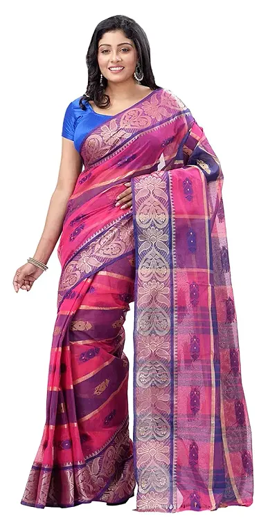 New In Cotton Saree without Blouse piece 