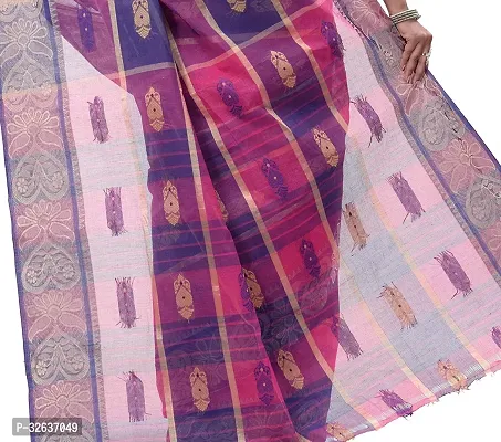 Classic fulia cotton tant saree without Blouse piece-thumb2